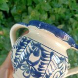 Small outdoor vase with handles