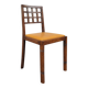 Solid oak chair, Victor Courtray, Art Deco, 1930