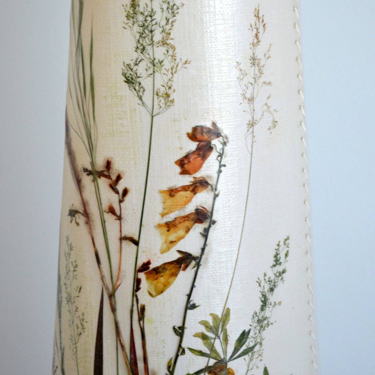 Vintage Herbarium table lamp 1970s