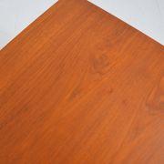 Table basse carrée scandinave teck vintage 1960s