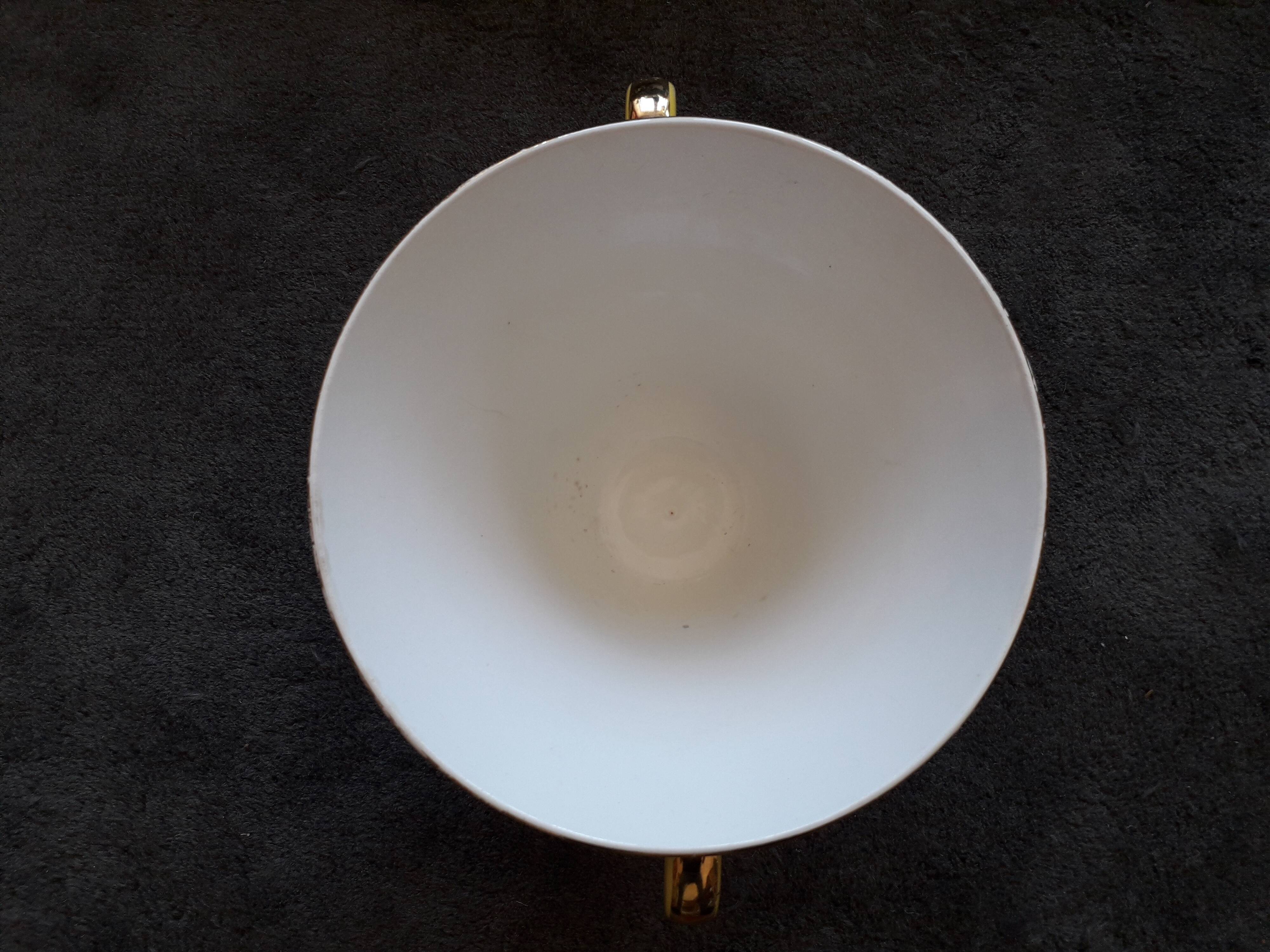 Vintage ceramic signed Salins
