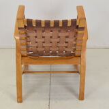 Fauteuil en bois de hêtre courbé, design Jan Vaněk, années 1930.