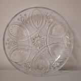 Chiseled crystal bowl