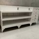 Large rounded showcase counter