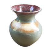 Vase bleu céramique