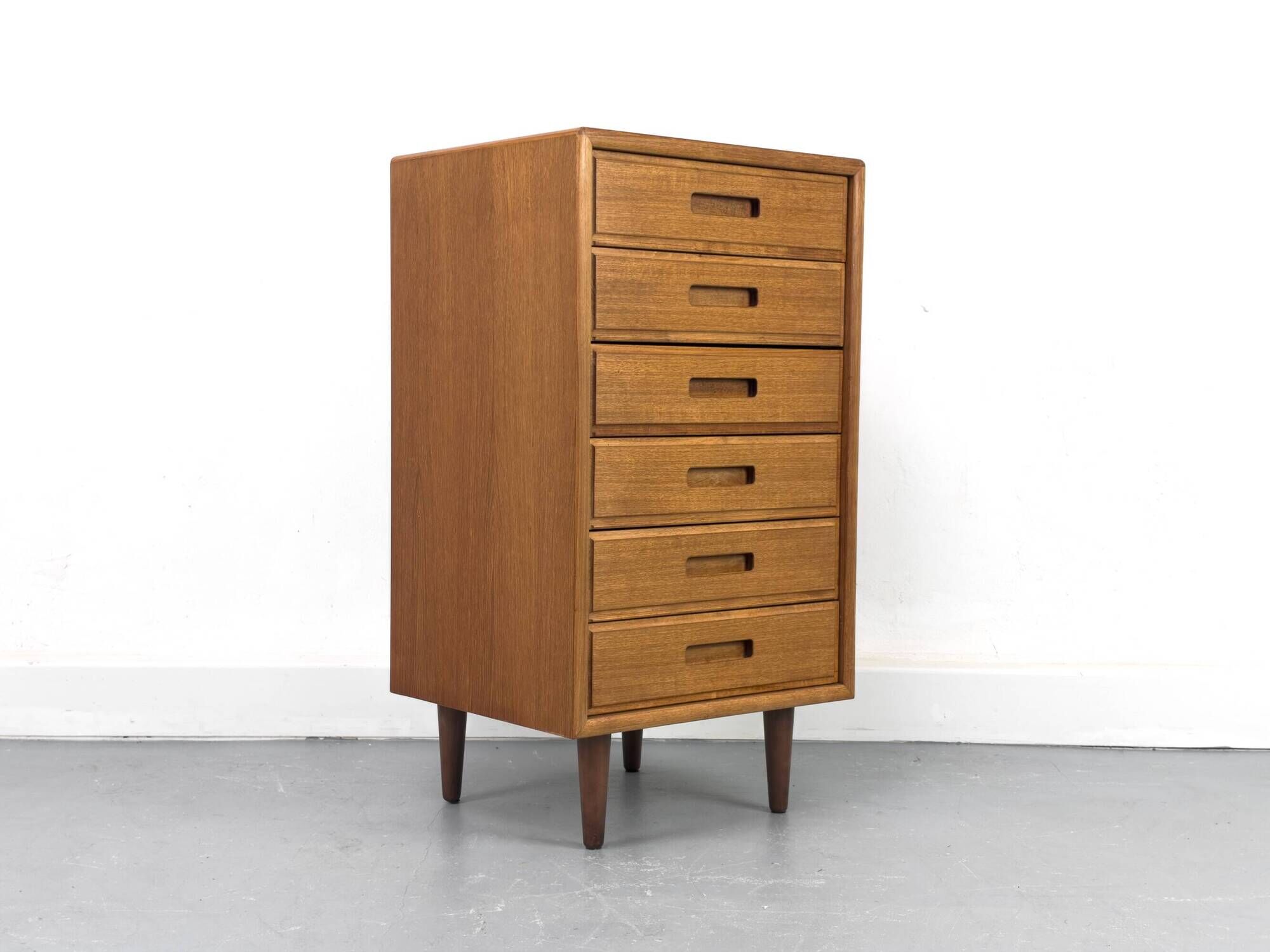 Danish Teak Chest of Drawers from Fanø, 1970s