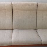 Mid- century three-seater danish teak sofa