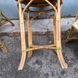 Vintage rattan lounge