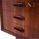 Bureau en teck, design danois, années 1960
