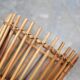 Vintage rattan planter