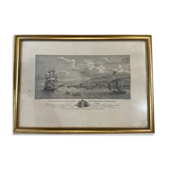 Impression of Basse Terre 1780