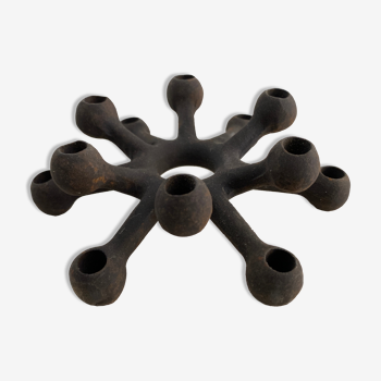 Scandinavian design candle holder Spider, Jens H. Quistgaard for Dansk, 1960