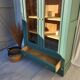 2 glass door dresser