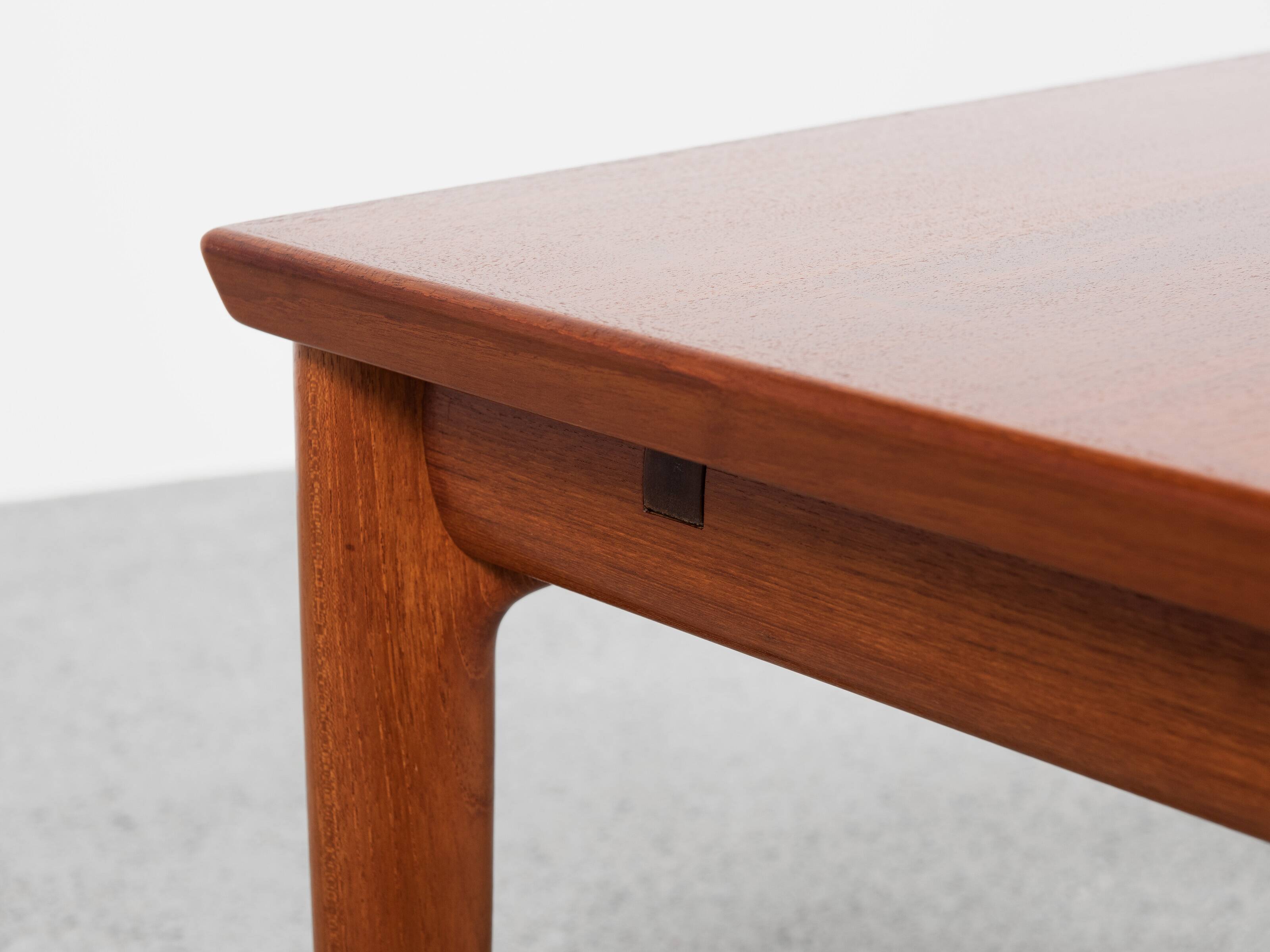 Midcentury Danish dining table in teak by Grete Jalk for Glostrup 1960s
