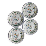 gien - bird of paradise - 4 plates