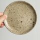 Set of 4 speckled stoneware plates