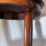 Round side table