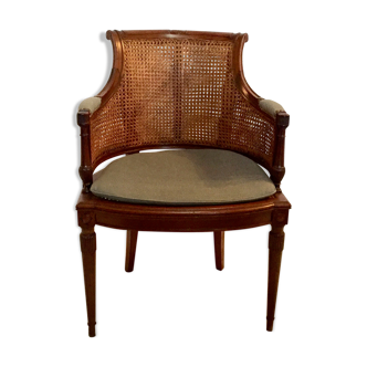 Caninboard office chair, 19th century