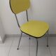Yellow formica chair
