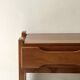 Elm wood side table / bedside table, Maison Regain 1960
