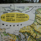 Former colin varon bassin Paris school map no.102