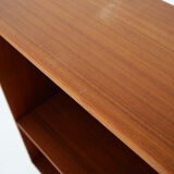 Teak bookcase, Scandinavian design 1970s