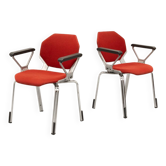 Chaise hexagonale Fröscher Sitform années 1970