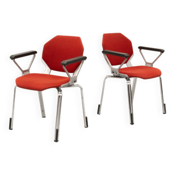 Chaise hexagonale Fröscher Sitform années 1970