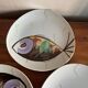 3 Pornic fish plates