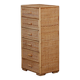 Vintage 1960s rattan and bamboo storage