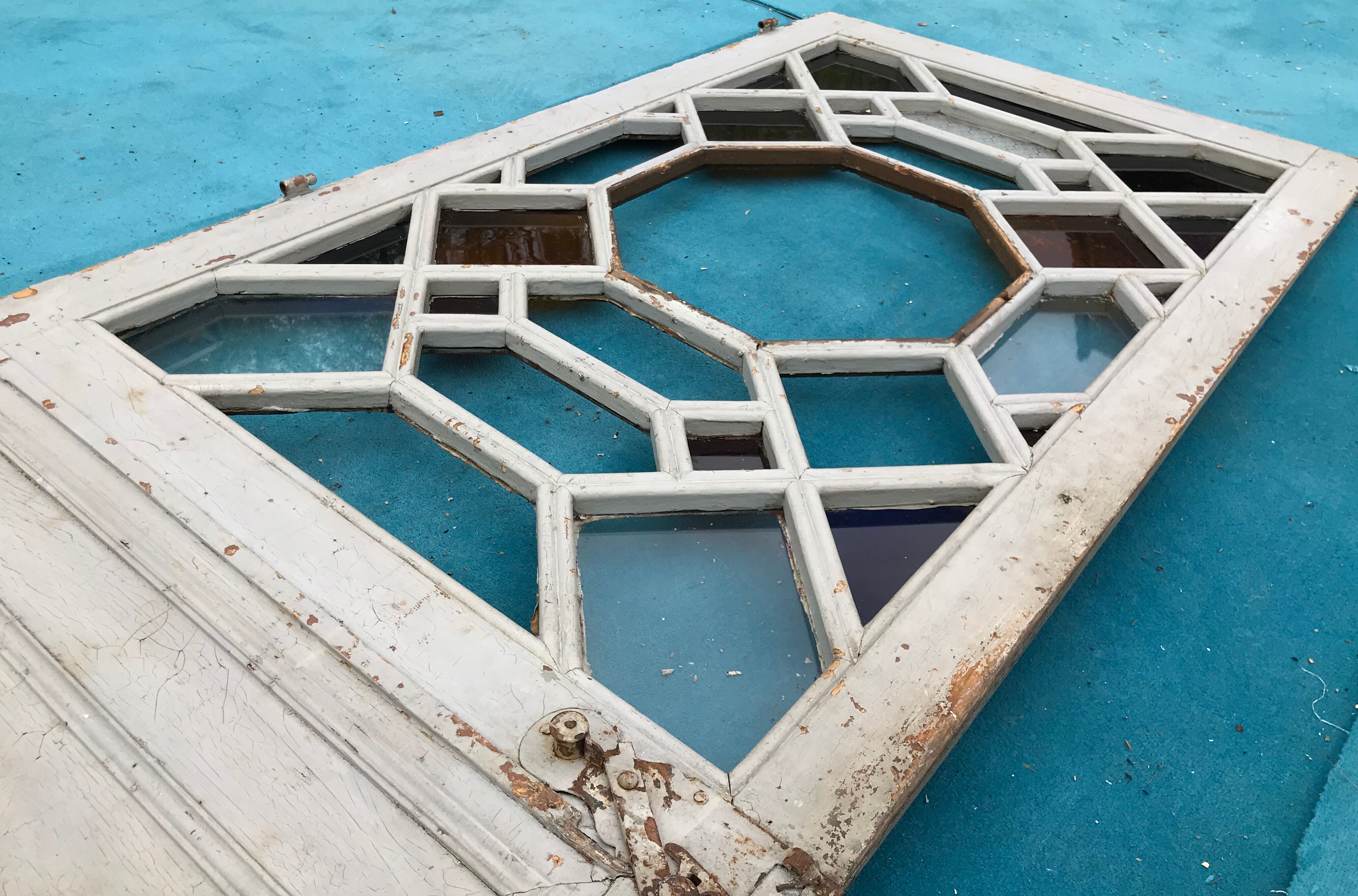 19th-century window door