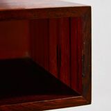 Miroir encadré en palissandre, lot de 2