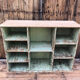 Wooden locker cabinet