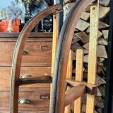 Old wooden sled Davos