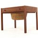 Danish sewing box / side table