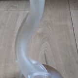 Vase patte de verre signé