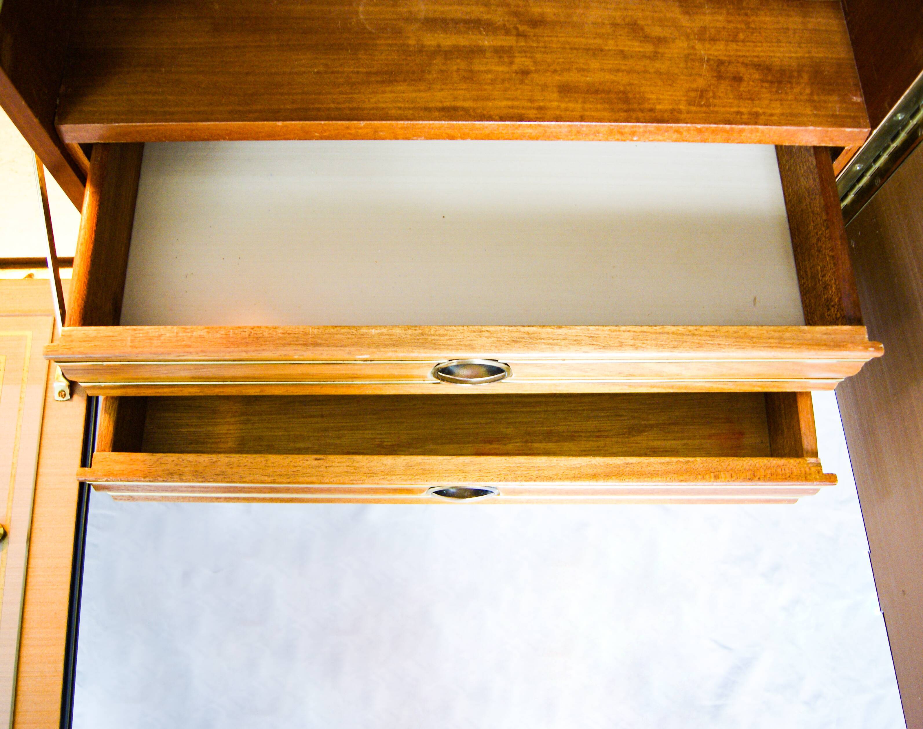 Stonehill illuminated cocktail cabinet sideboard, 1960s