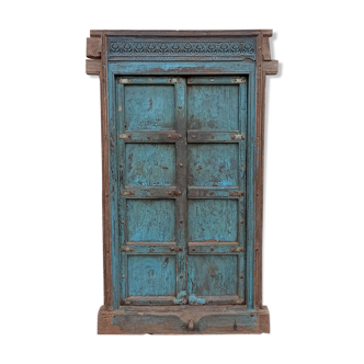 Old door with framing