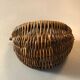 Rattan basket to hang