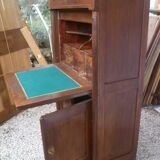 Secretary slaughtering Louis Philippe XIXth in walnut top marble