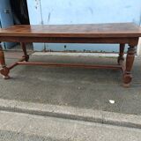 Grande table de ferme chene