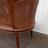 Caned bench in Louis XVI style