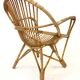 Fauteuil rotin Van Rohe Noordwolde, 1960