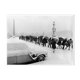 Paris under the snow, the Concorde. Around 1960