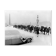 Paris under the snow, the Concorde. Around 1960