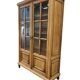 Vintage wooden display cabinet / bookshelf / shelf