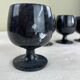 Verres en marbre noir
