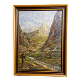 Tableau la Savoie montagne