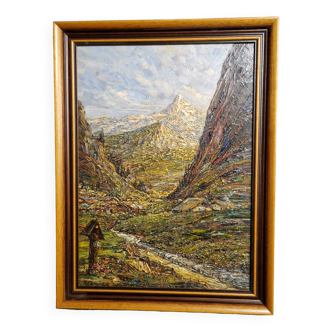 Tableau la Savoie montagne
