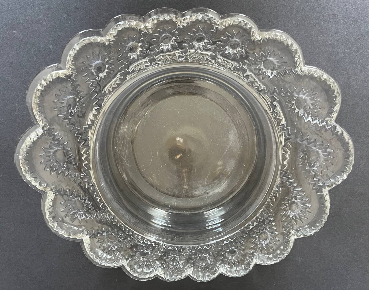 Lalique crystal centerpiece